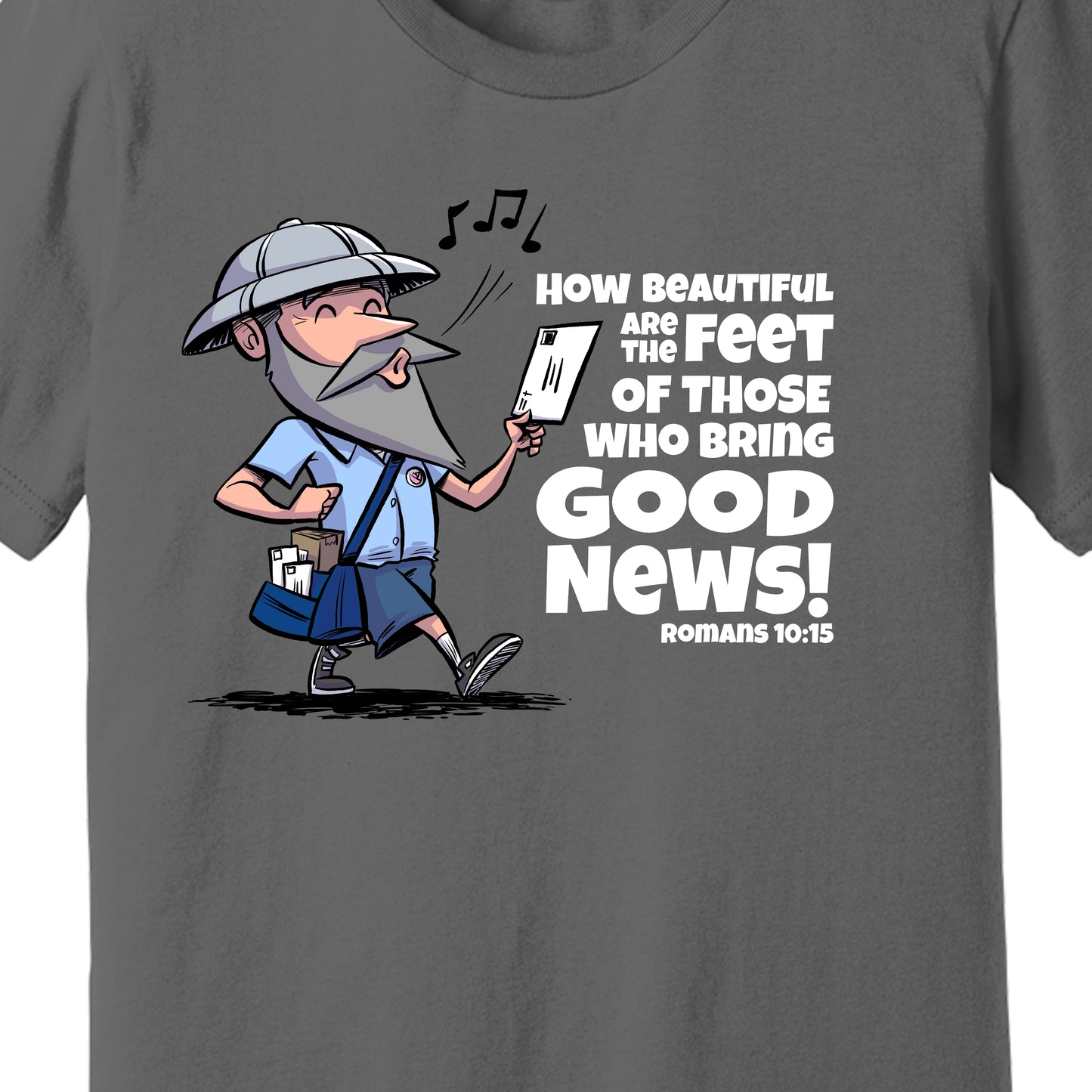 T-Shirt: Calvin Mailman Good News