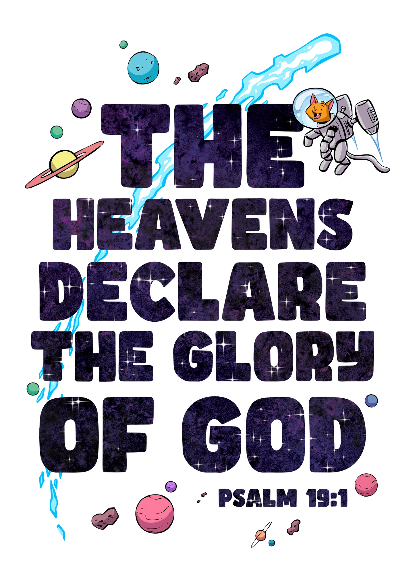PRINT: The Heavens Declare the Glory of God