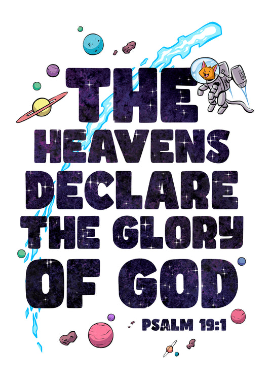 PRINT: The Heavens Declare the Glory of God
