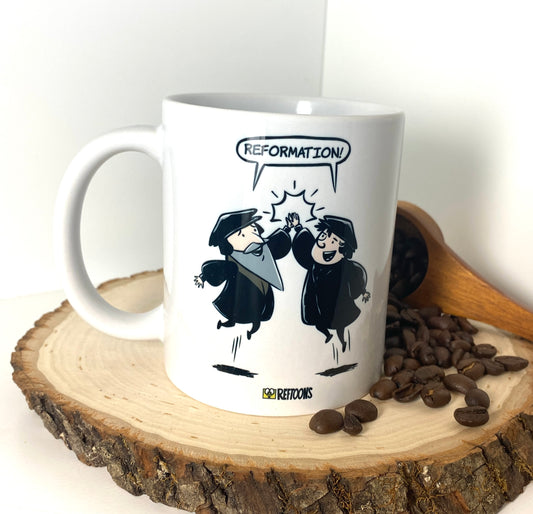 FREE STICKER + MUG: Reformation High Five