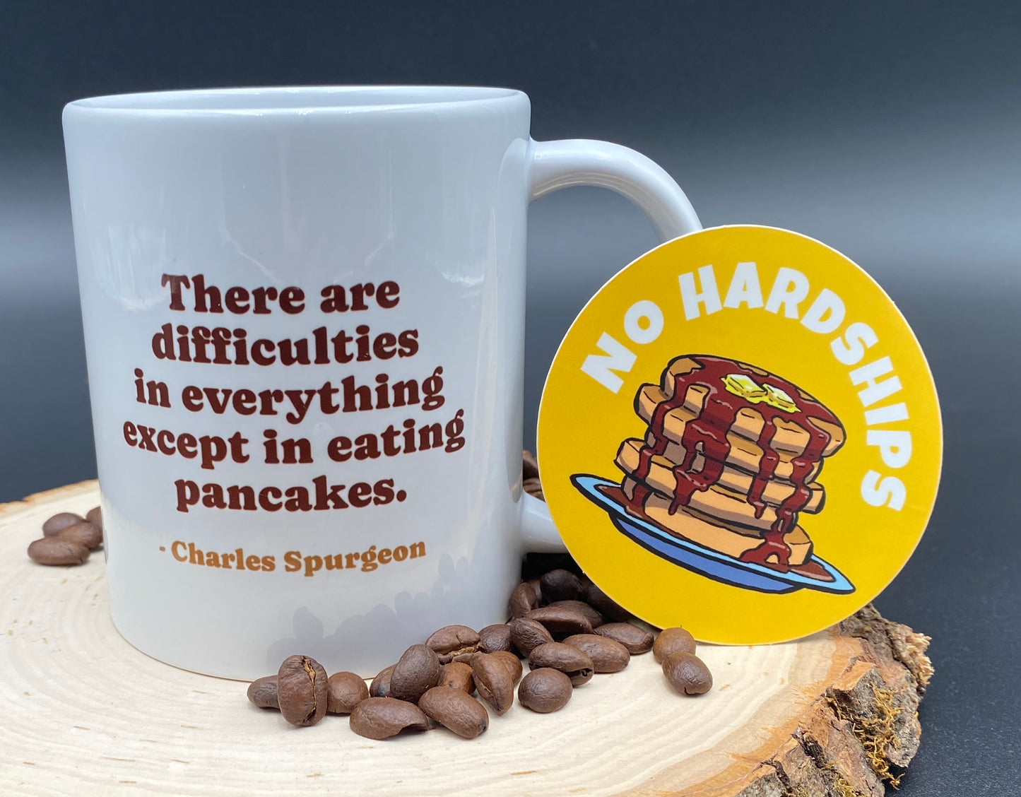 FREE STICKER + MUG: Pancakes