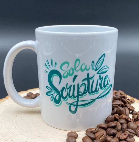 FREE STICKER + MUG: Sola Scripture
