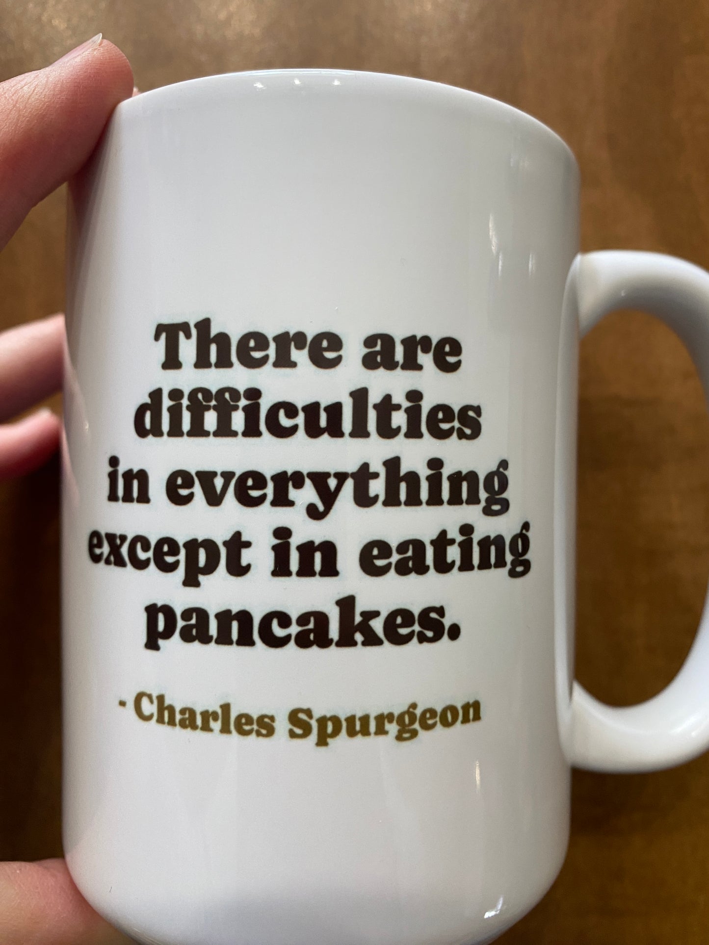 DISCOUNTED Mug: Pancakes (15oz)