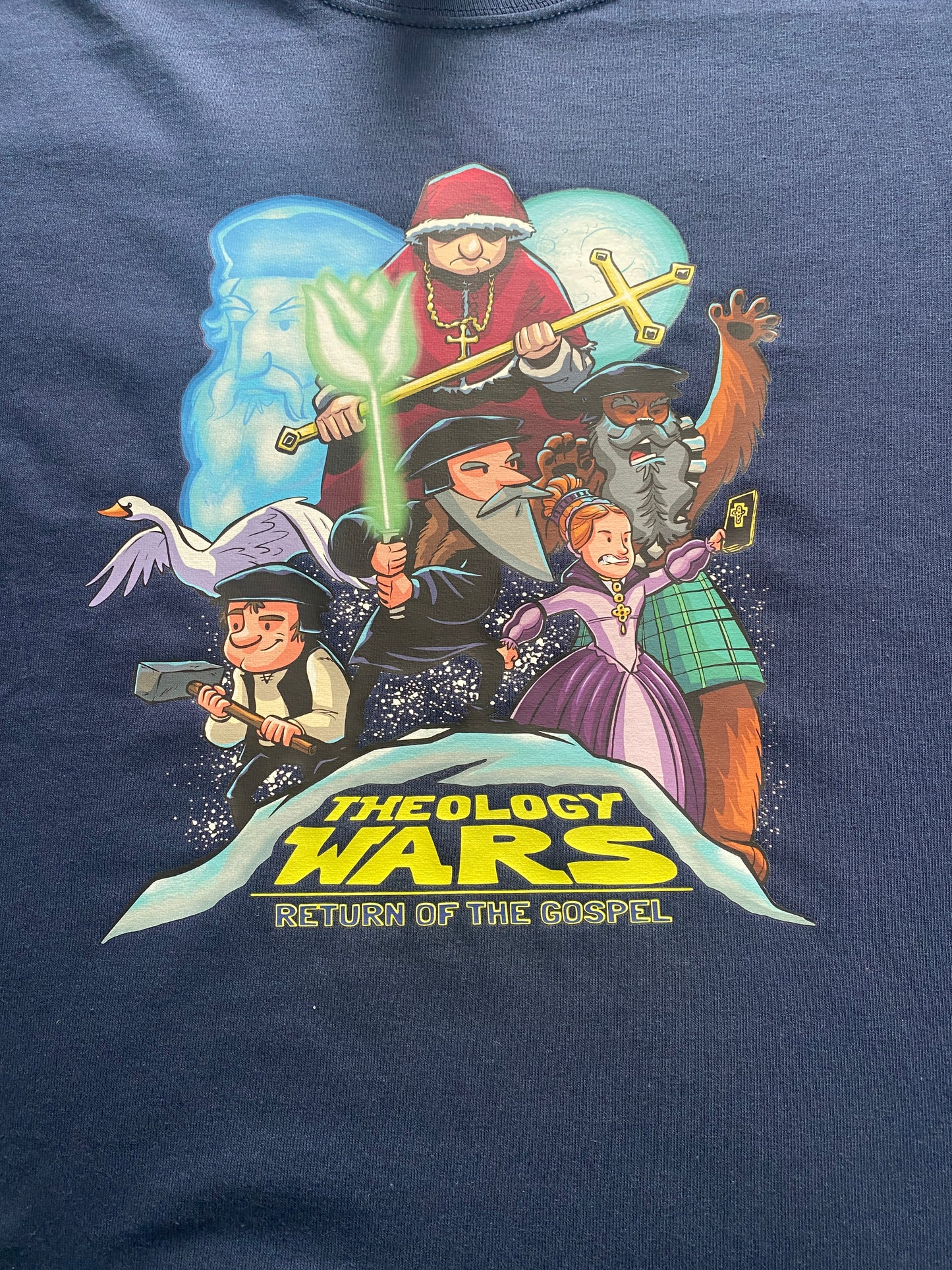 DISCOUNTED: Theology Wars (Youth Large)