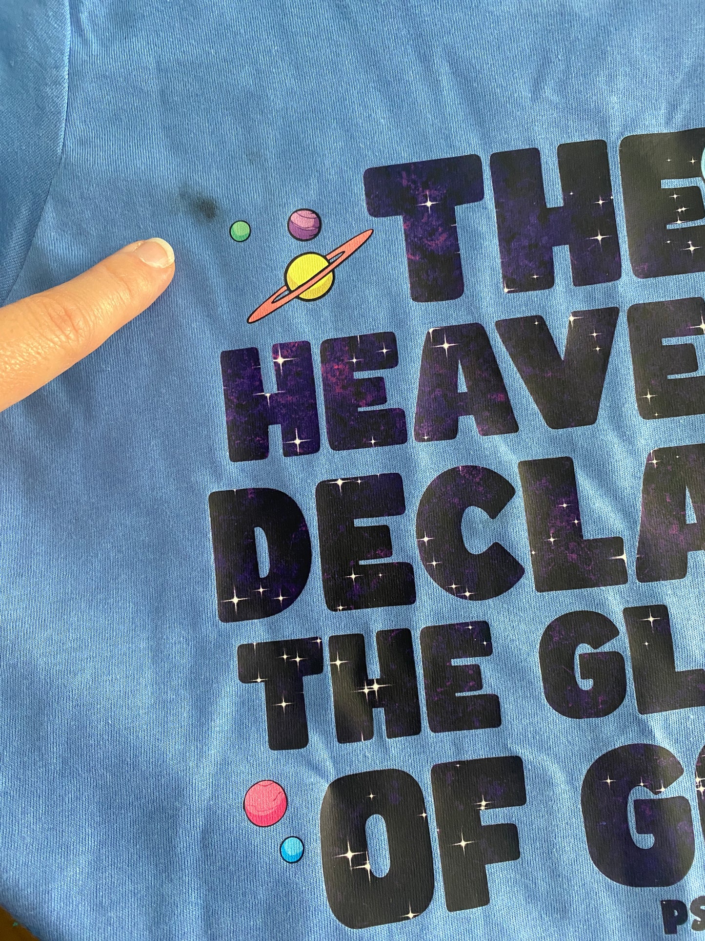DISCOUNTED: The Heavens Declare (Youth Small)
