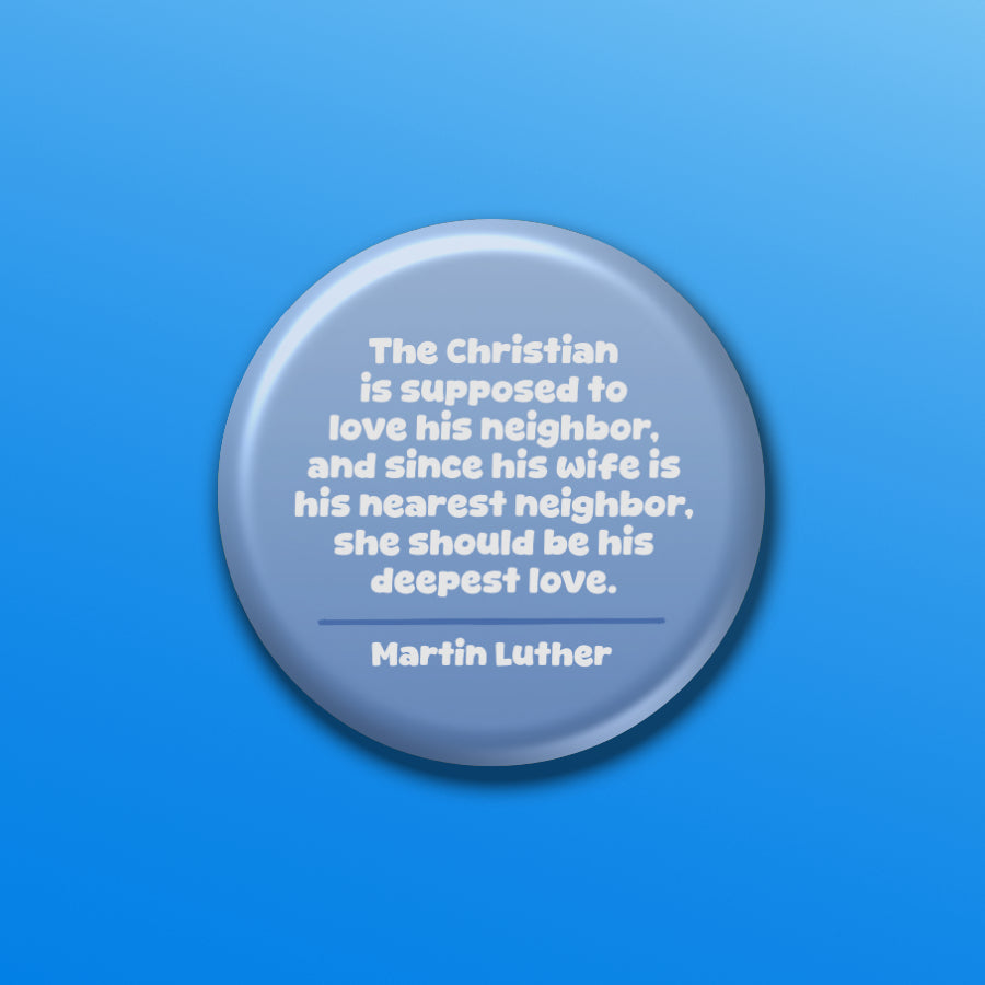 Rotating Keychain Charm: Martin and Katie Luther
