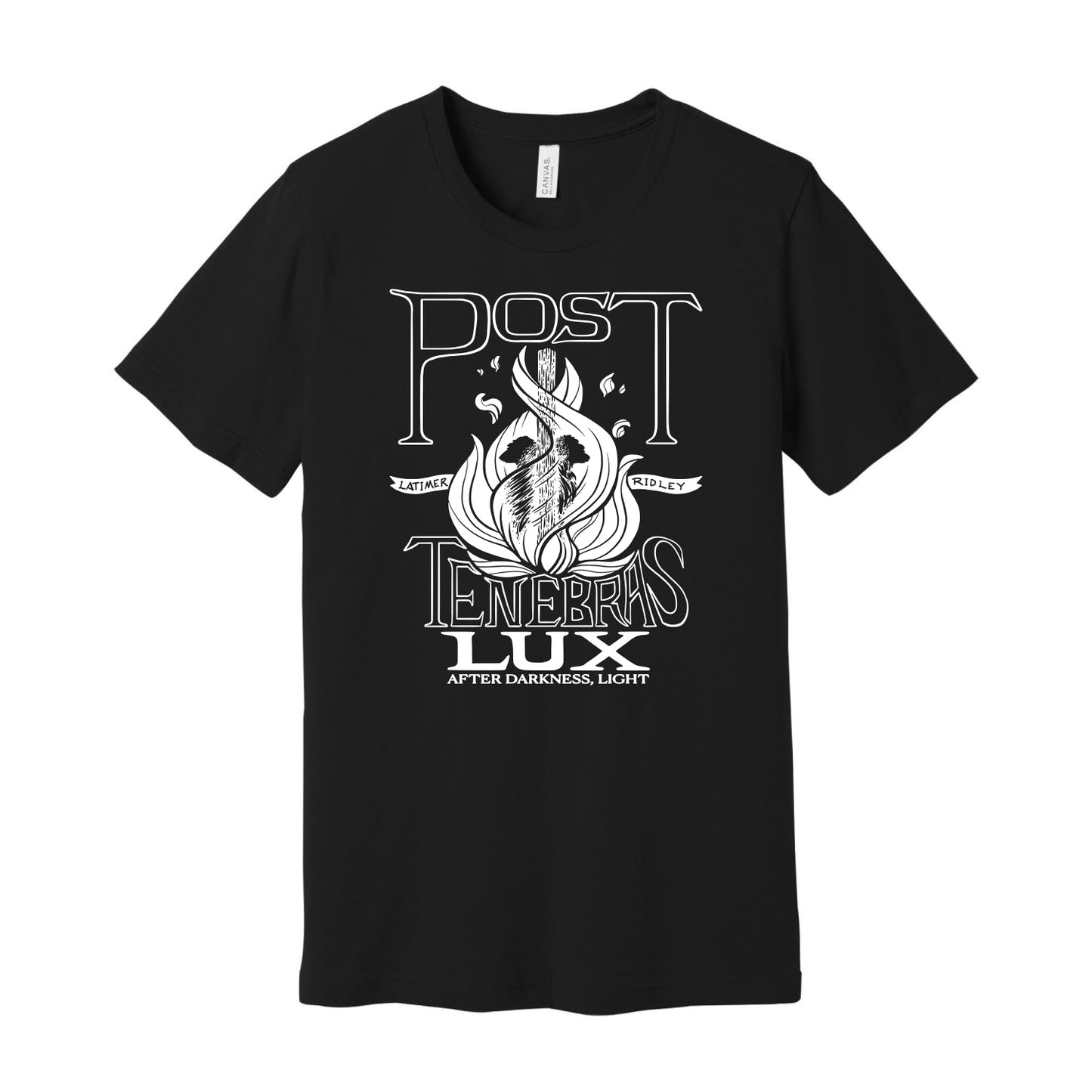 T-Shirt: Glow in the Dark Post Tenebras Lux