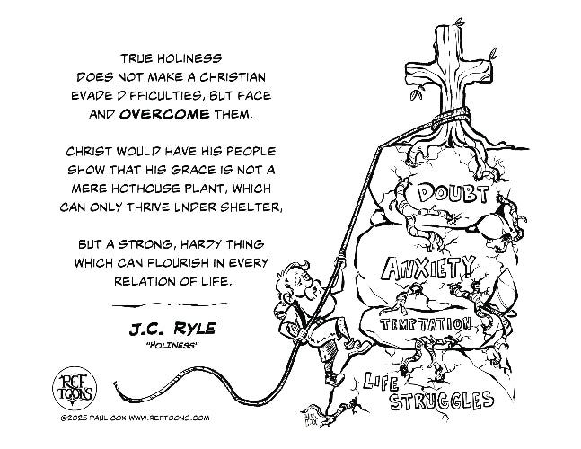 Ryle True Holiness Coloring Page PDF