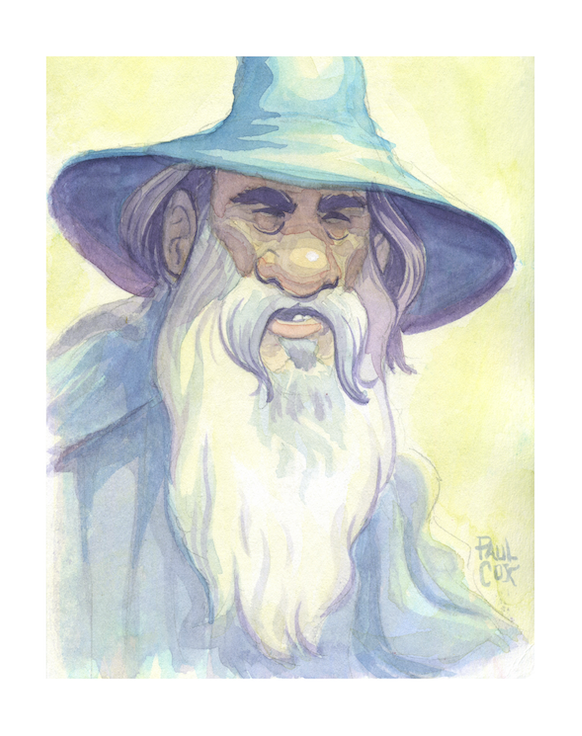 PRINT: Gandalf Wizard