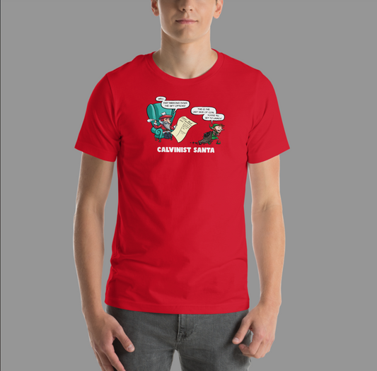 T-Shirt: Calvinist Santa