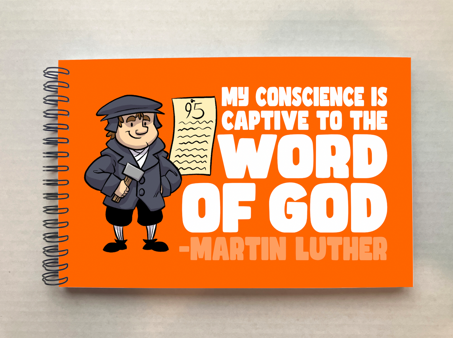 Martin Luther Conscience Sketchbook
