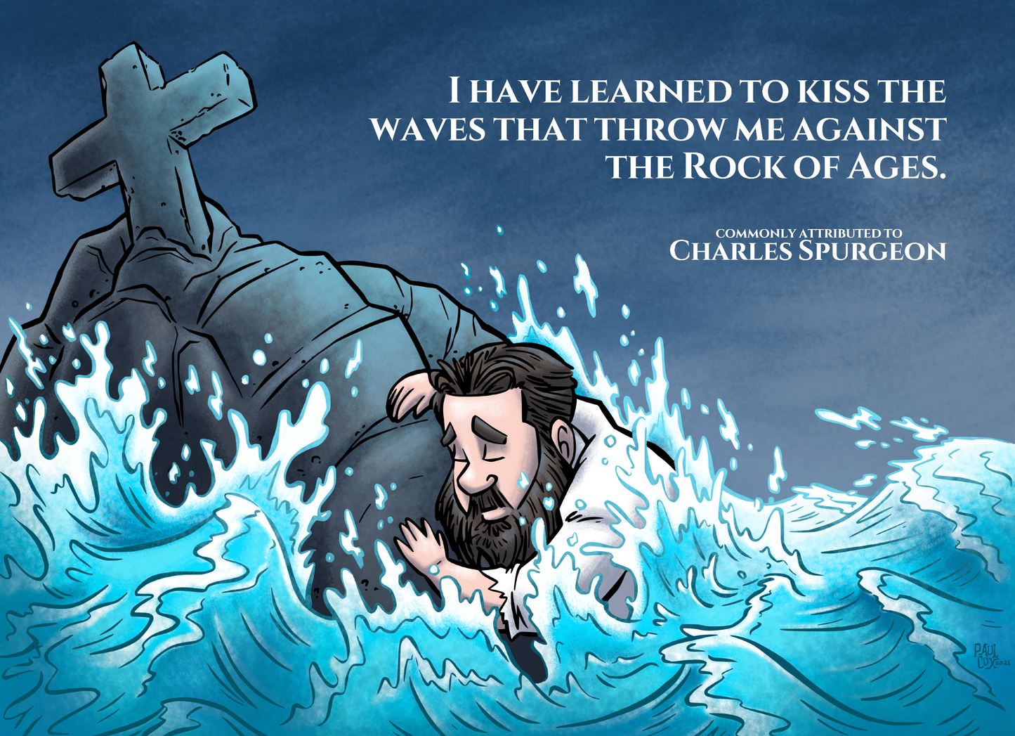DISCOUNTED: 24 x 36 Spurgeon Waves