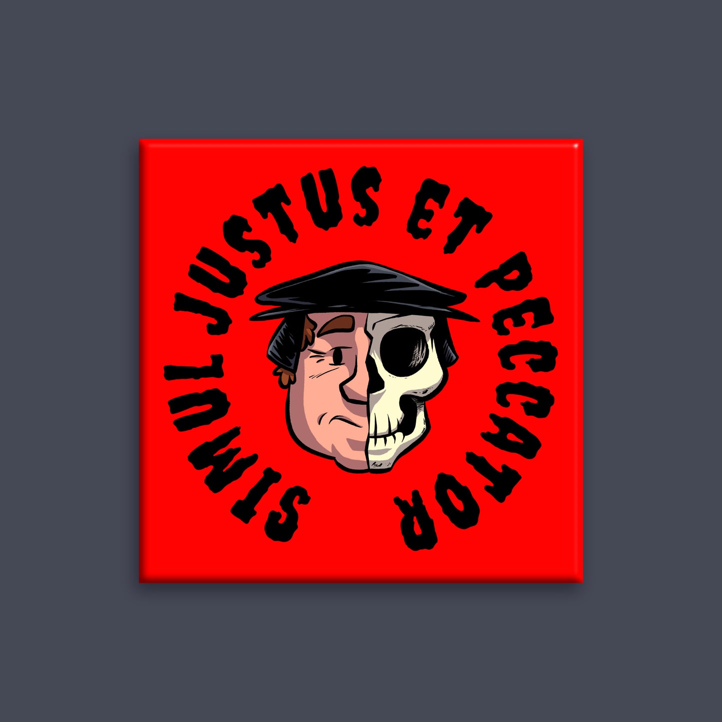 SQUARE MAGNET: Simul Justus