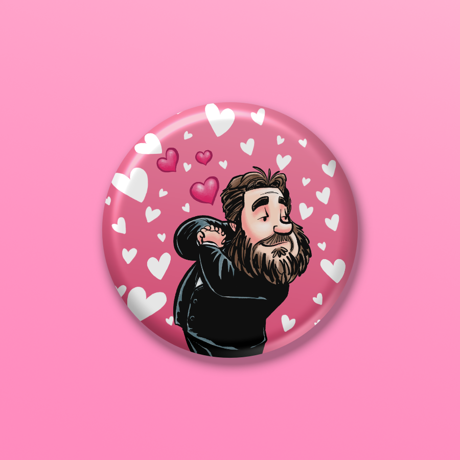 BUTTON or MAGNET: Spurgeon Valentines