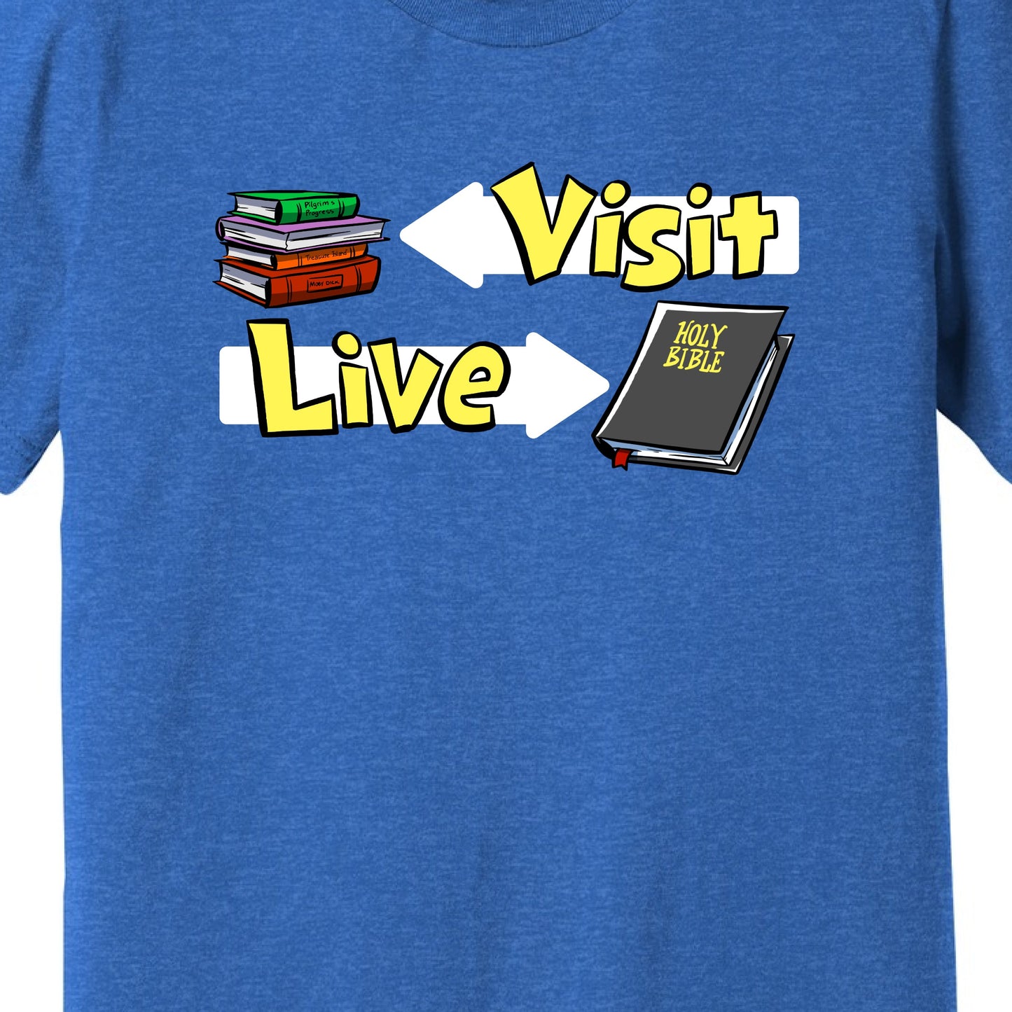 T-SHIRT: Visit Many Good Books