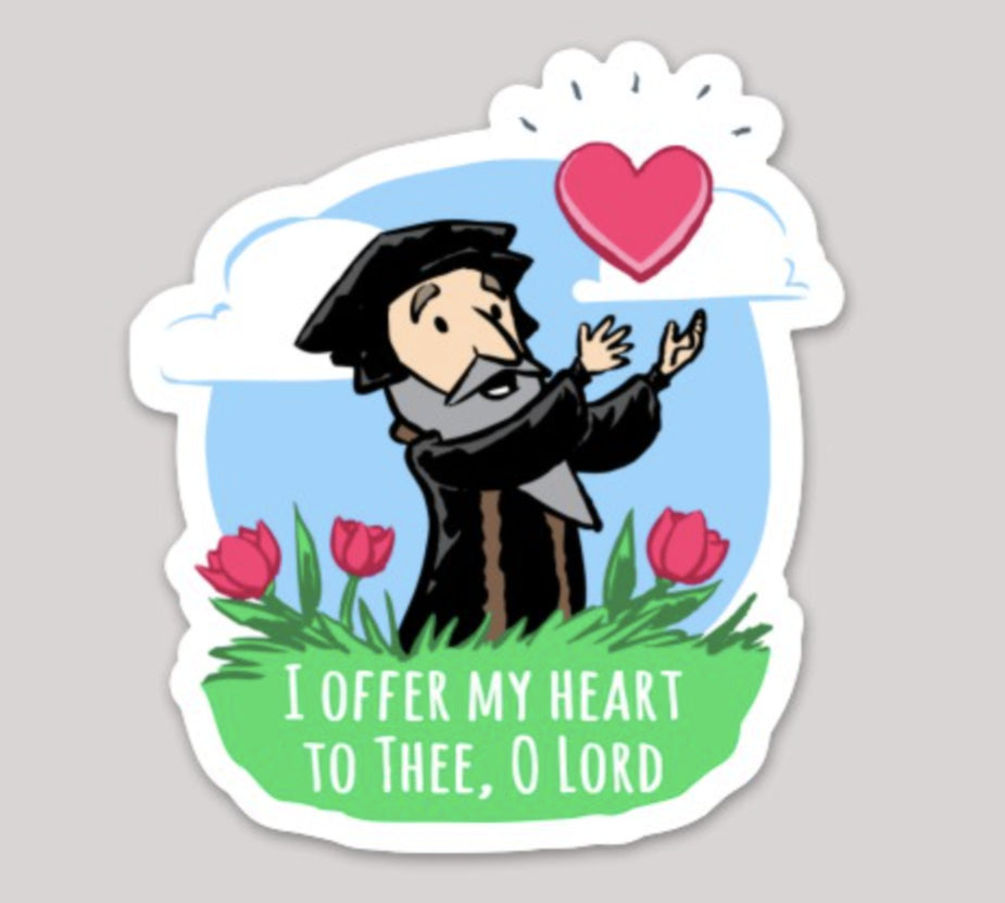 STICKER: Calvin - I Offer My Heart