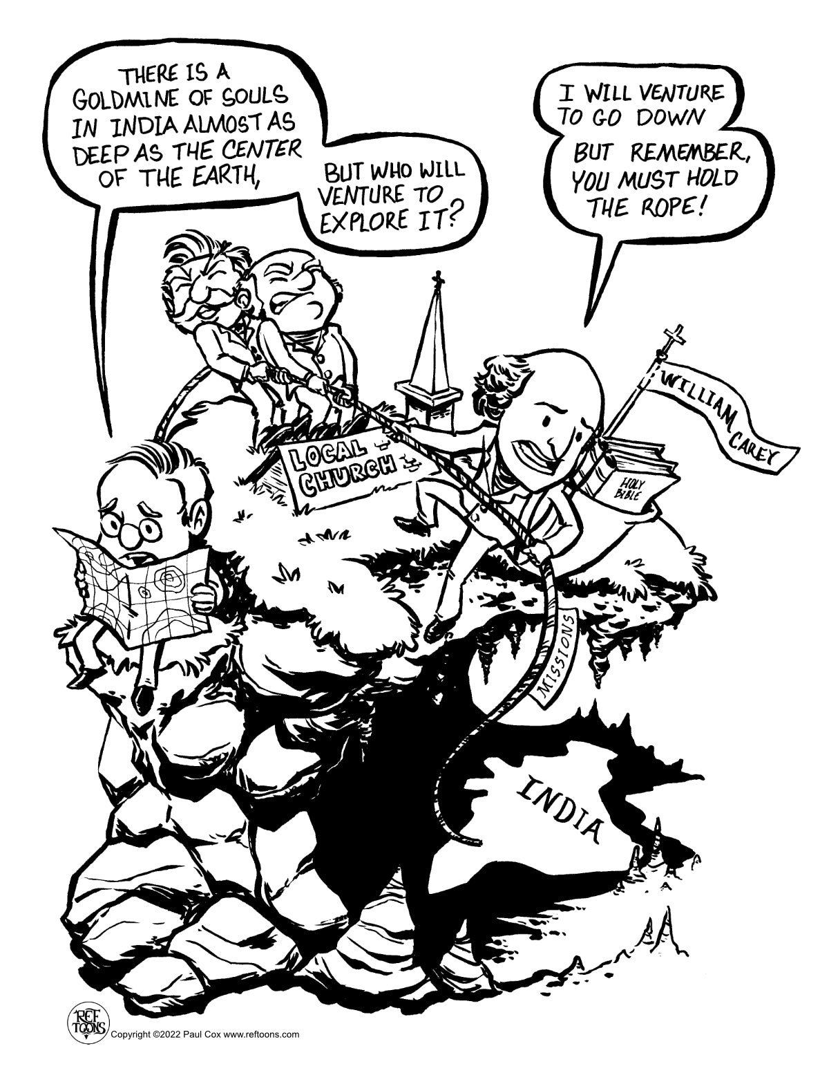 William Carey Coloring Page PDF