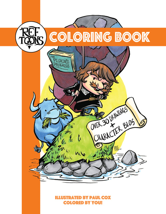 RefToons Coloring Book + PDF