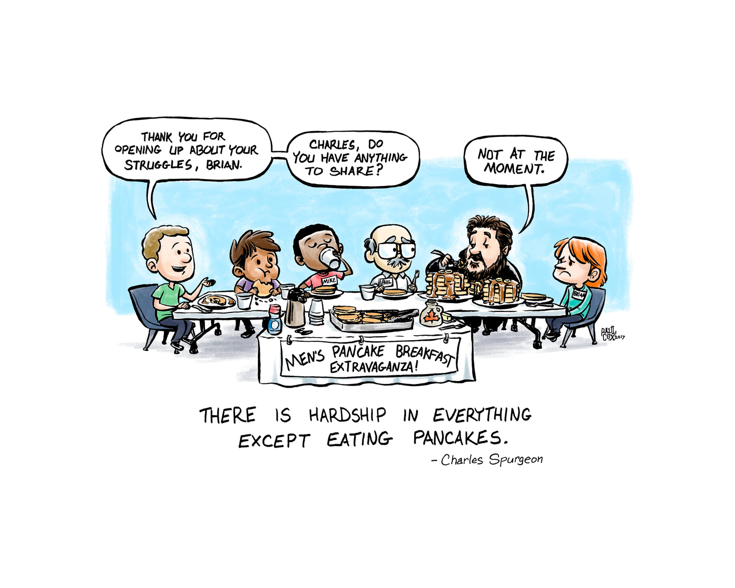PRINT: Charles Spurgeon Pancake Breakfast