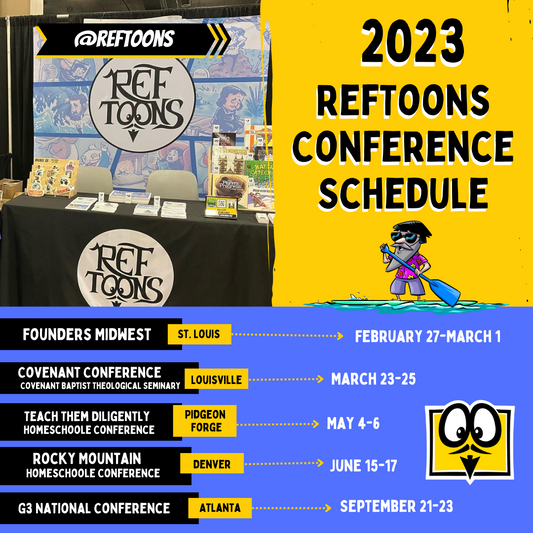 RefToons Conference Schedule 2023