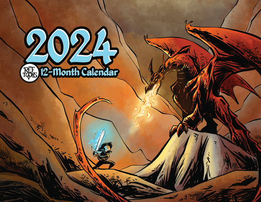 2024 RefToons 12-Month Calendar