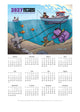 2027 RefToons 12 Month DESK Calendar