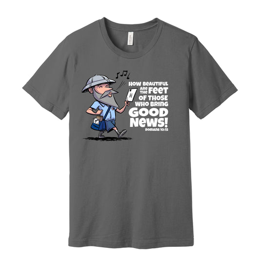 T-Shirt: Calvin Mailman Good News