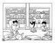 John Calvin's Study Coloring Page