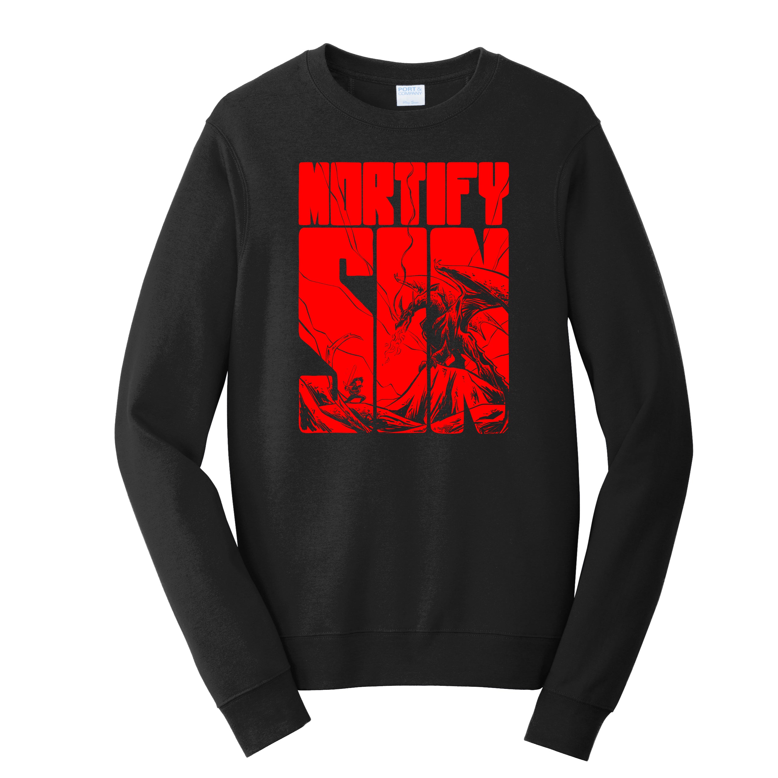 Mortiify Crewneck: Mortify Sin (Dragon) – RefToons