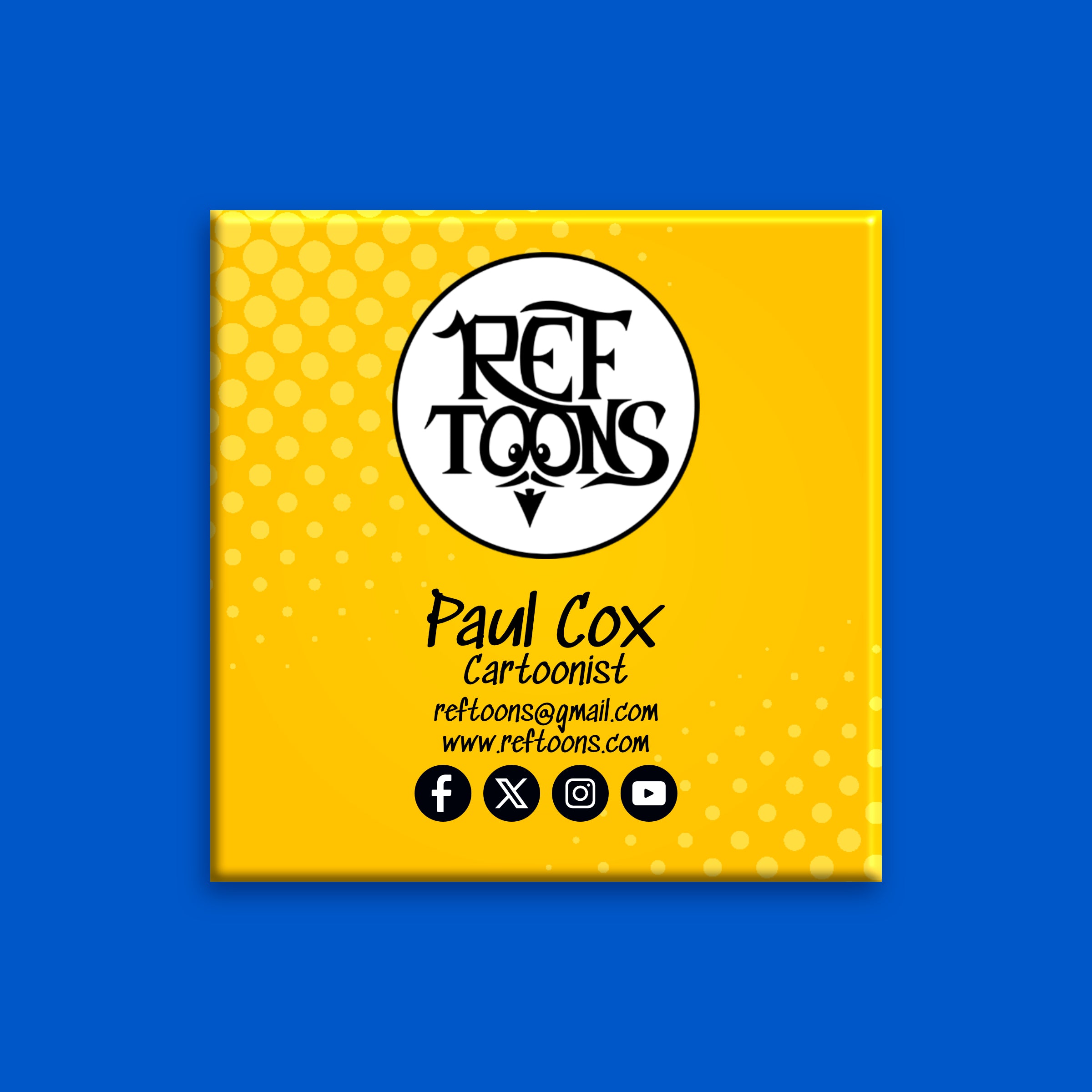 Custom Square Magnets – RefToons