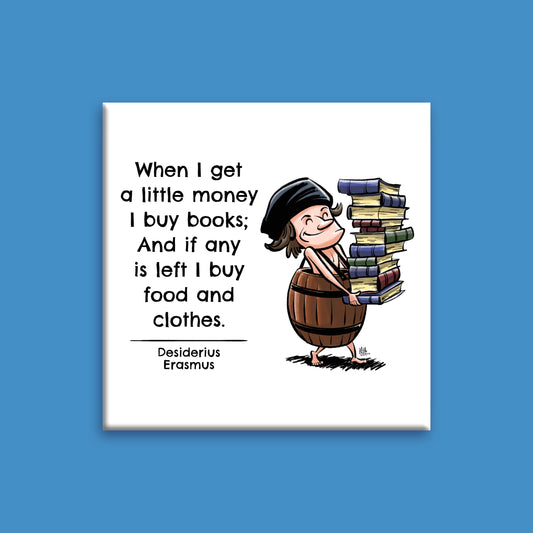 SQUARE MAGNET: Buy Books (Erasmus)