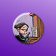 BUTTON:  Fanny Crosby
