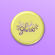 BUTTON or MAGNET:  Soli Deo Gloria