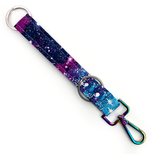 The Heavens Declare - Double Keyring Wristlet