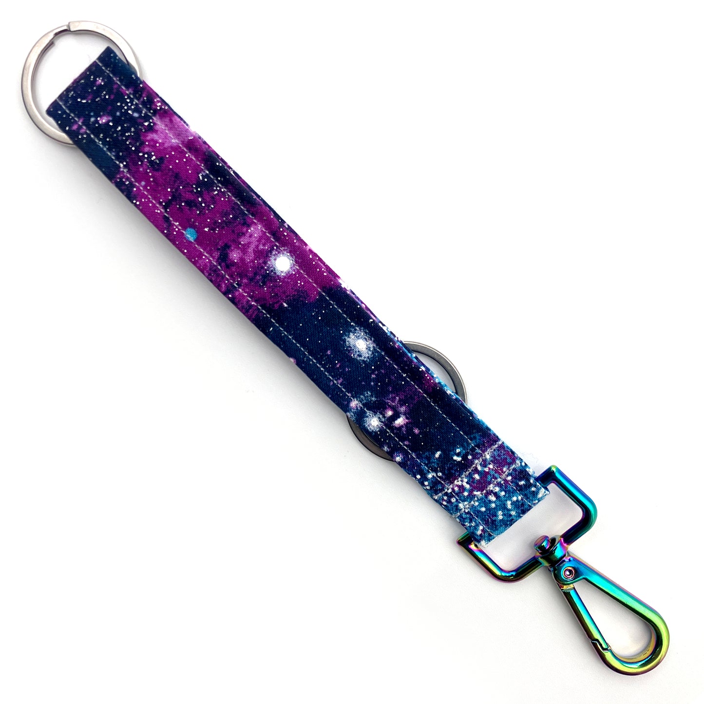 The Heavens Declare - Double Keyring Wristlet