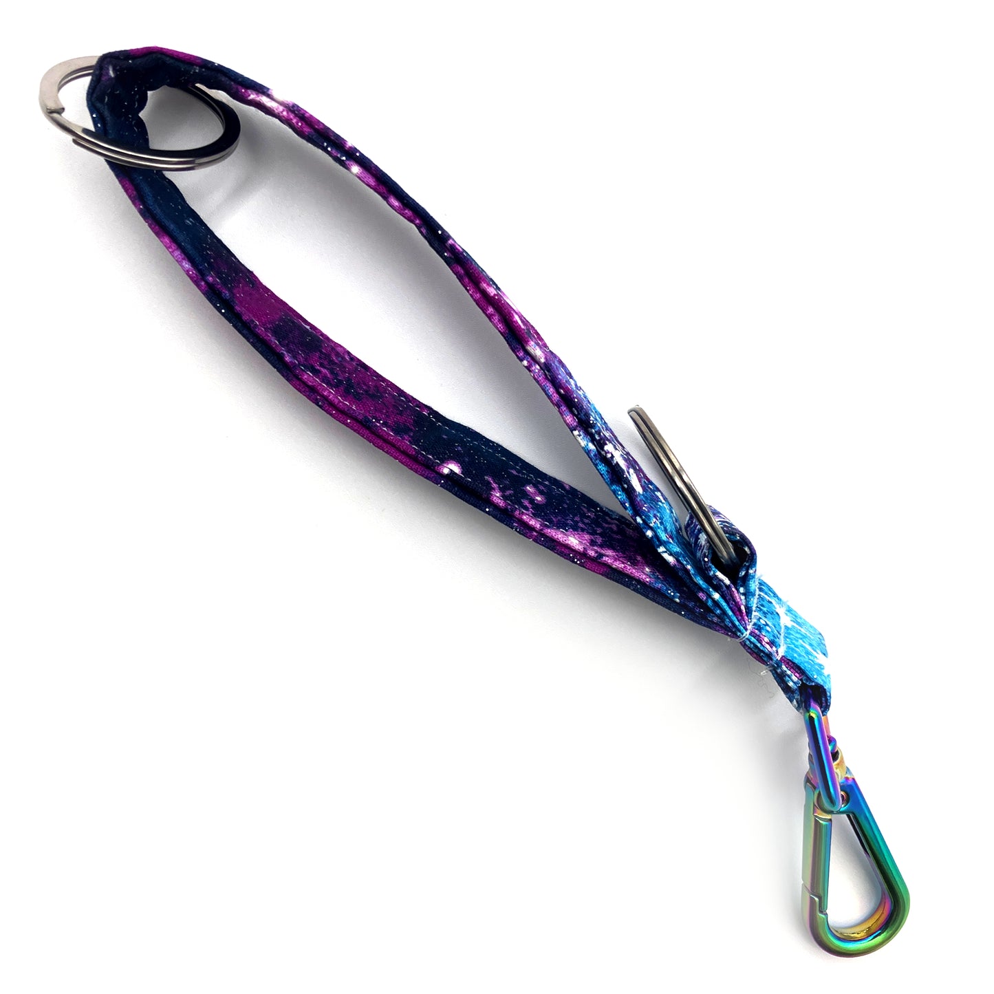 The Heavens Declare - Double Keyring Wristlet