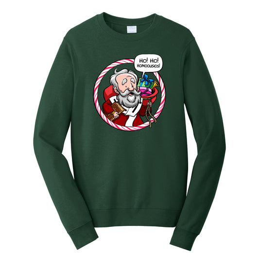 Crewneck: Ho! Ho! Homoousios! (St. Nick)