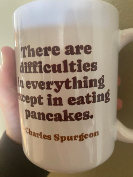 DISCOUNTED Mug: Pancakes (15oz)