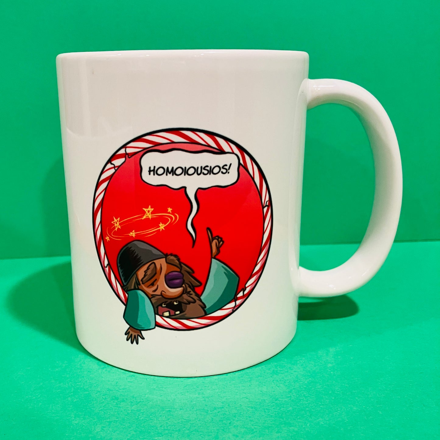 MUG: St. Nicholas & Arius