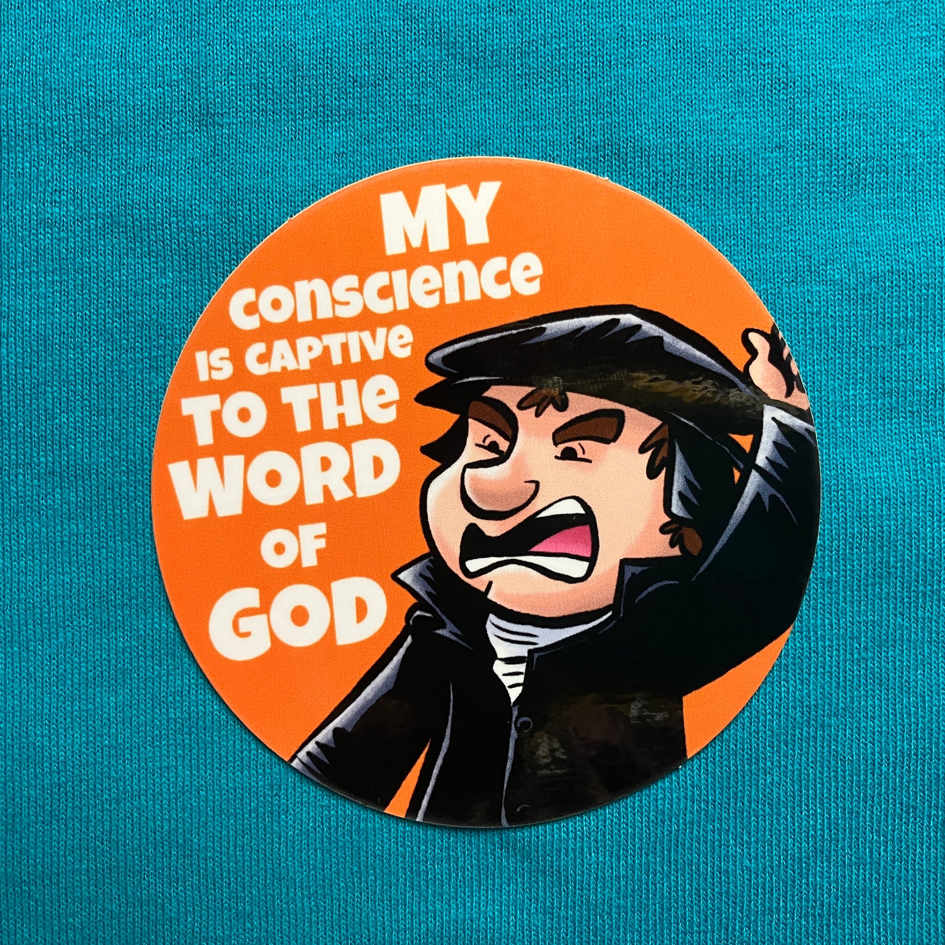 STICKER: Luther Conscience – RefToons
