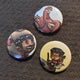3 Random Buttons from The Pilgrim's Progress: A Poetic Journey