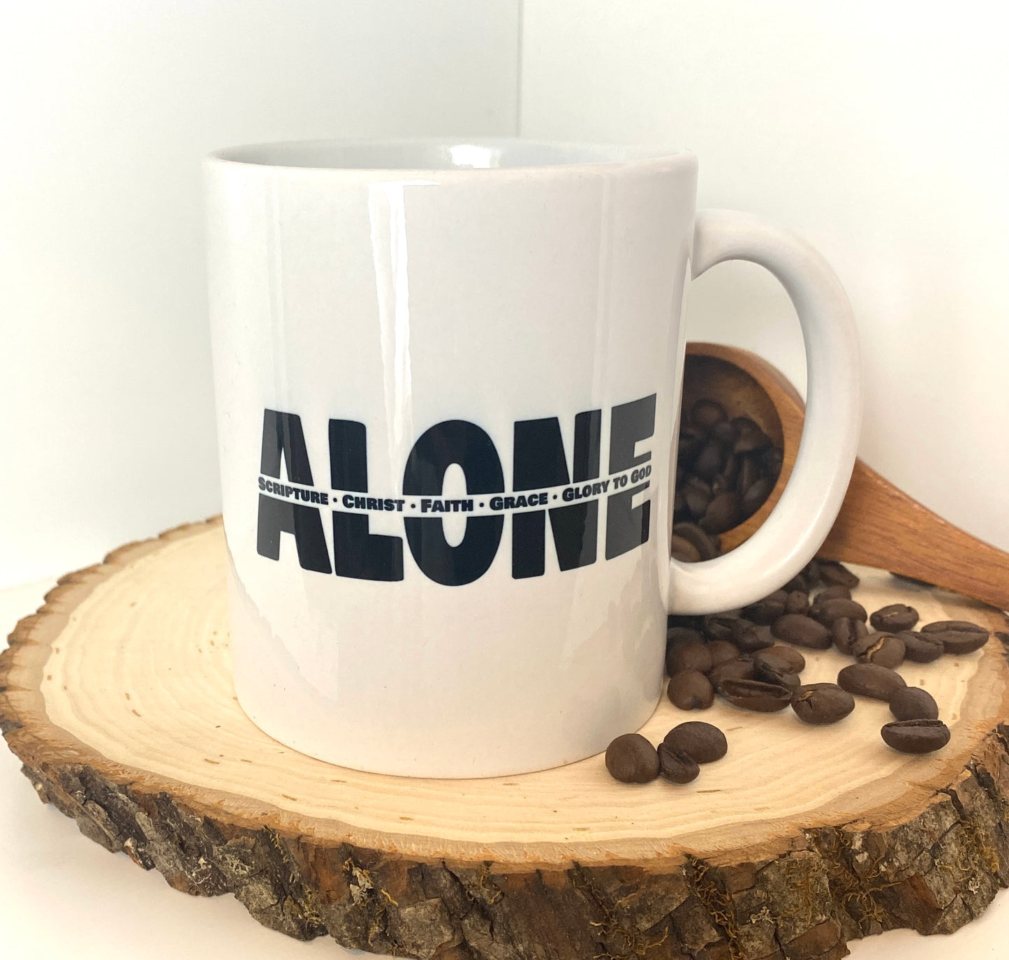 MUG: ALONE (Five Solas)
