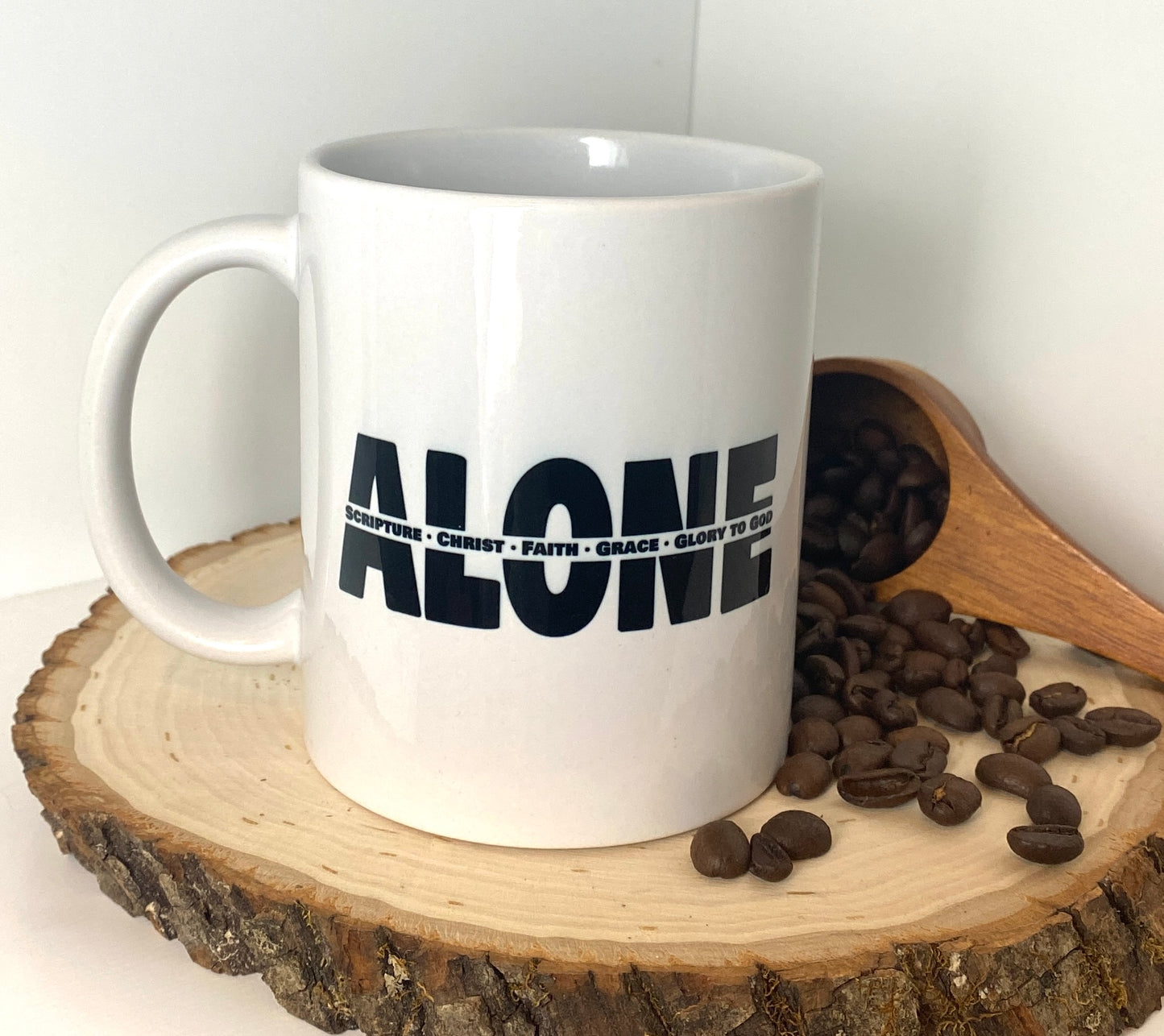 MUG: ALONE (Five Solas)