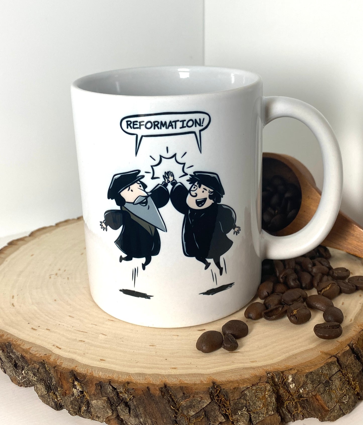 FREE STICKER + MUG: Reformation High Five