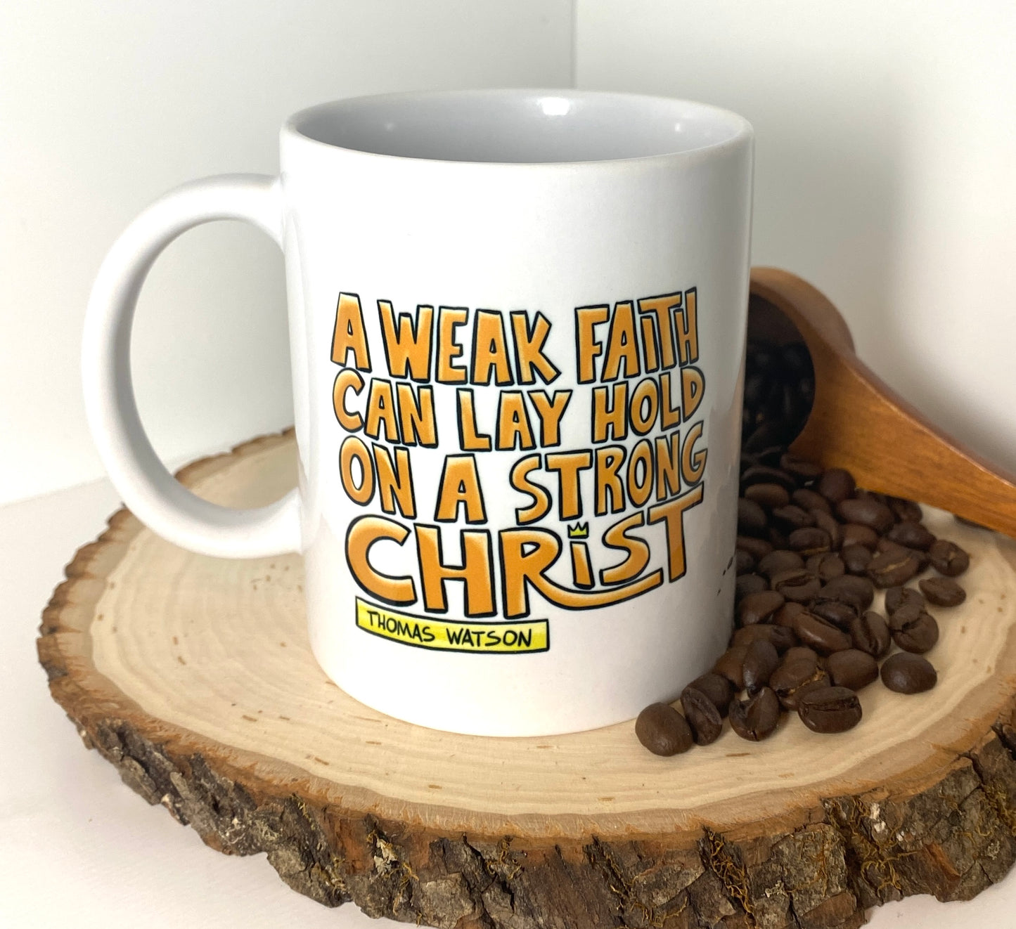 FREE STICKER + MUG: Strong Christ