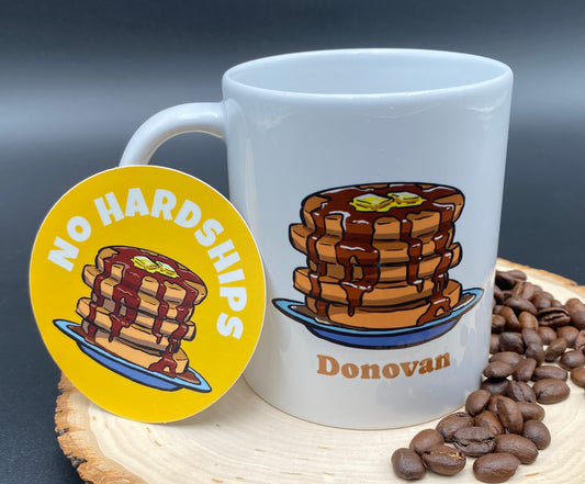 FREE STICKER + MUG: Pancakes