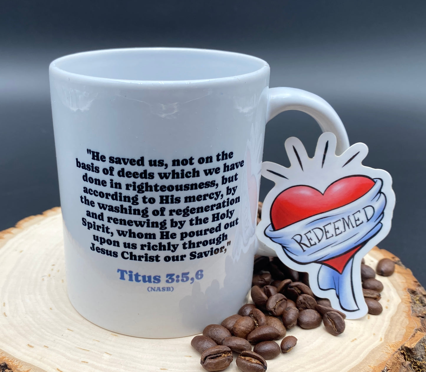FREE STICKER + MUG: Redeemed