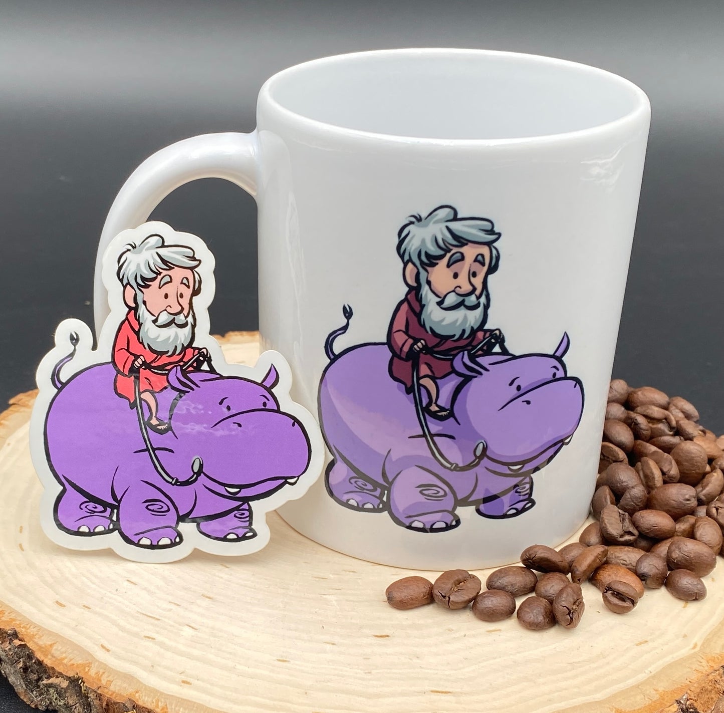 FREE STICKER + MUG: Augustine of Hippo