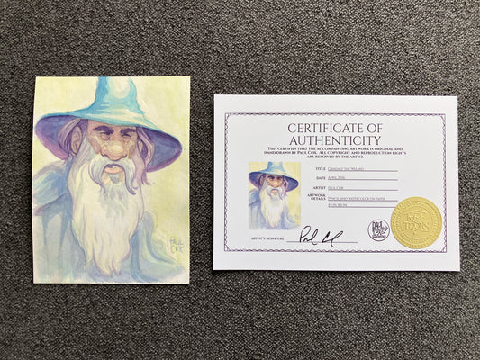 ORIGINAL ART: Gandalf the Wizard