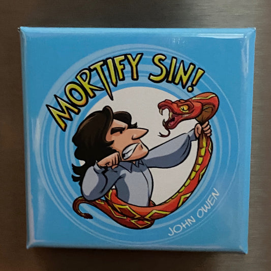 SQUARE MAGNET: Mortify Sin Snake